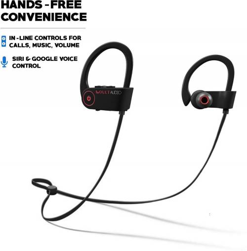 boult audio probass muse bluetooth headset with mic