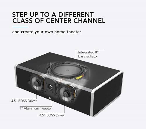 definitive technology cs9040 center channel speaker