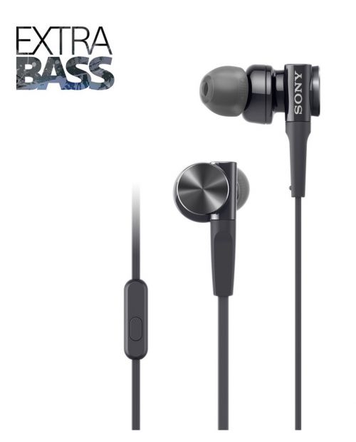 Buy Sony Mdr Xb75ap Premium In Ear Extra Bass Headphones With Mic Onine In India At Best Price