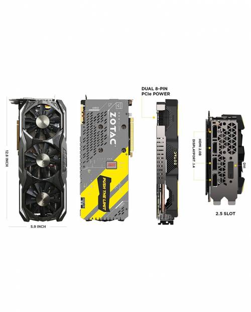 Buy Zotac Gtx 1080 Amp Graphics Cards Online In India At Lowest Price Vplak