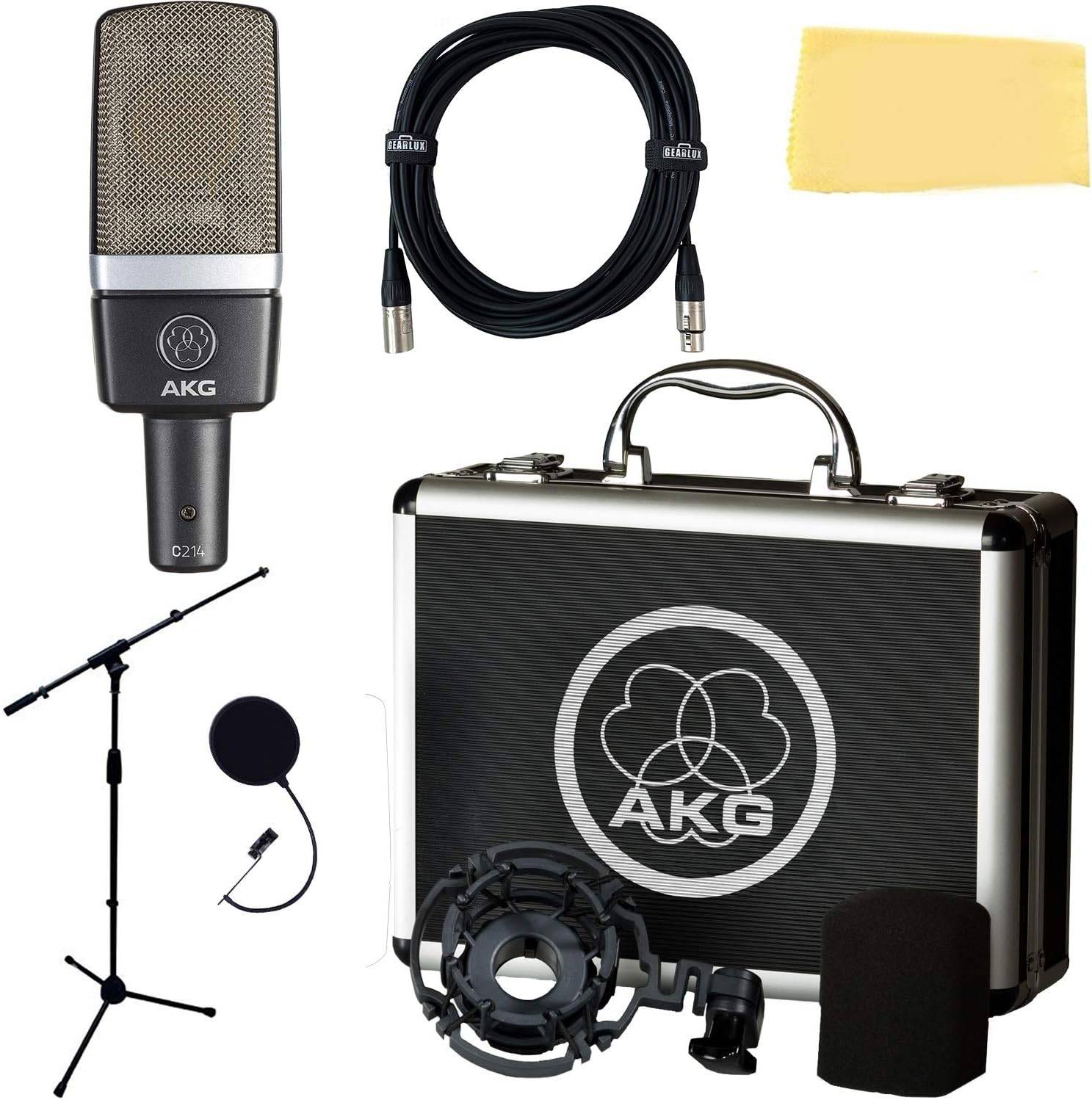 How to Use the AKG C214 Microphone