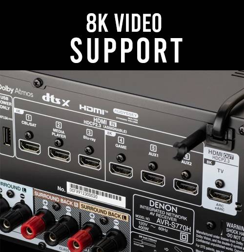 8K Video Support