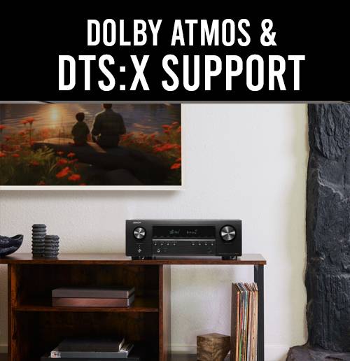 Dolby Atmos and DTS:X Support