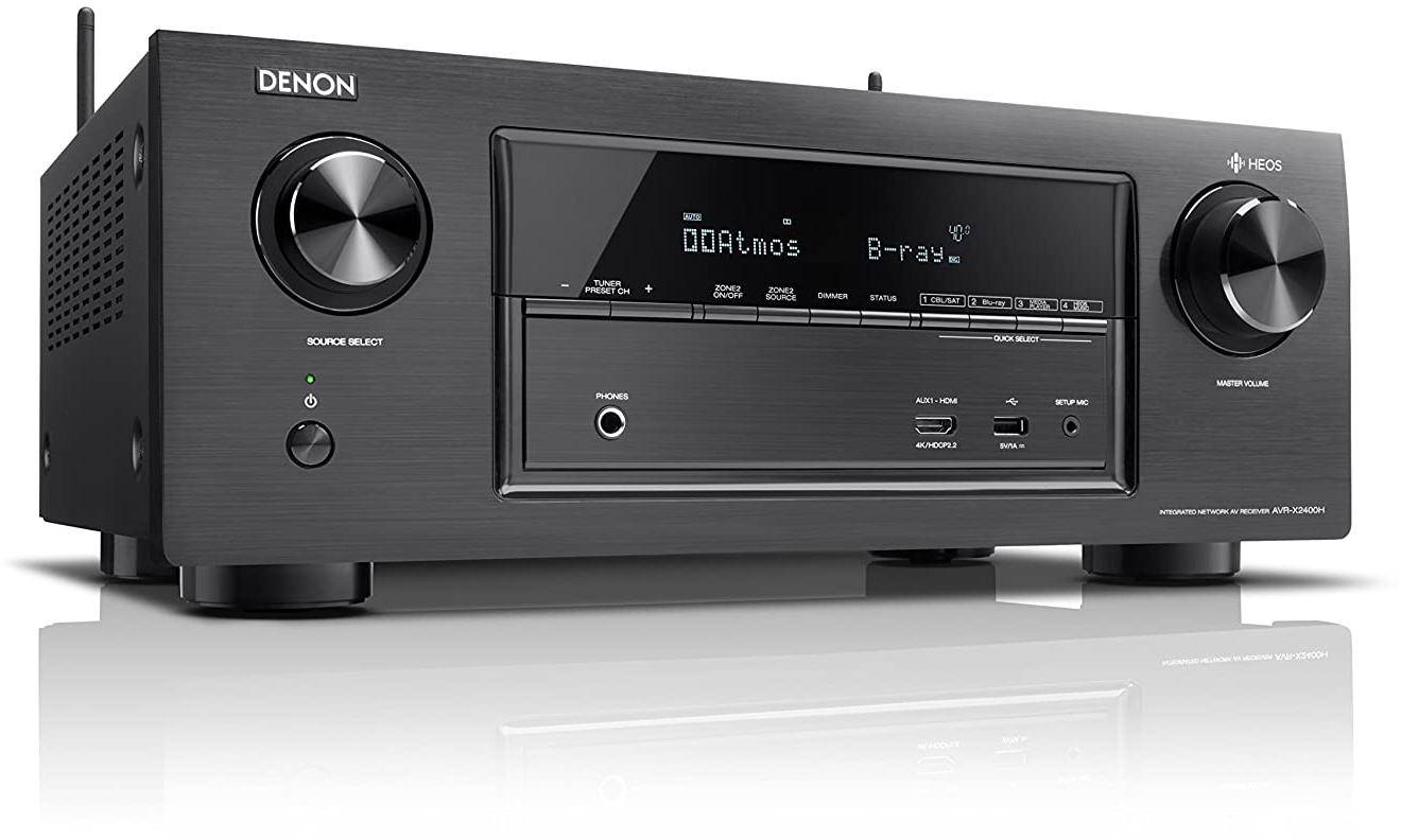 Denon Avr-x2400h 7.2ch Av Receiver With Heos zoom image