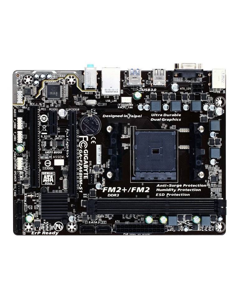 Gigabyte ga f2a68hm s1 подключение