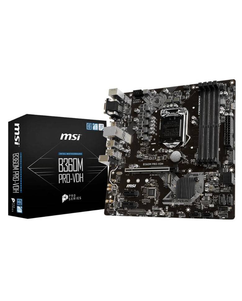 Msi b360m pro vdh какие процессоры поддерживает