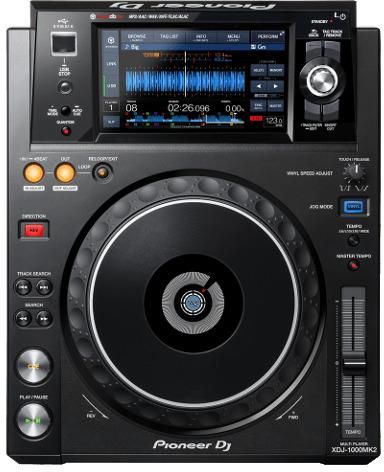 Pioneer Xdj-1000mk2 Dj Media Player With High-resolution Audio Support zoom image