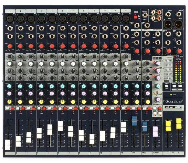 Buy Soundcraft EFX-12 digital mixer Online in India at Lowest